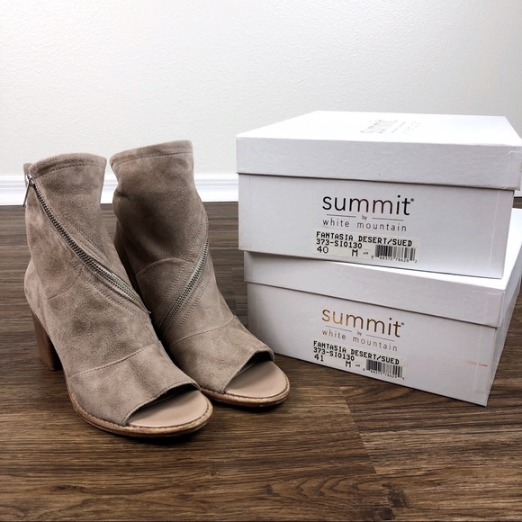 Summit by White Mountain | Fantasia Suede Booties - Picture 8 of 8